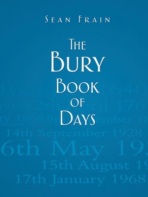 cover image of The Bury Book of Days